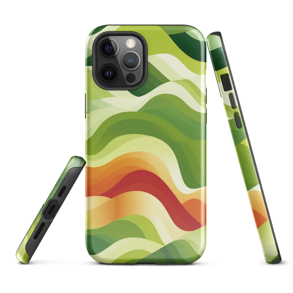 Waves of Nature | Phone Case |  12 Pro Max | Tough Case | Glossy