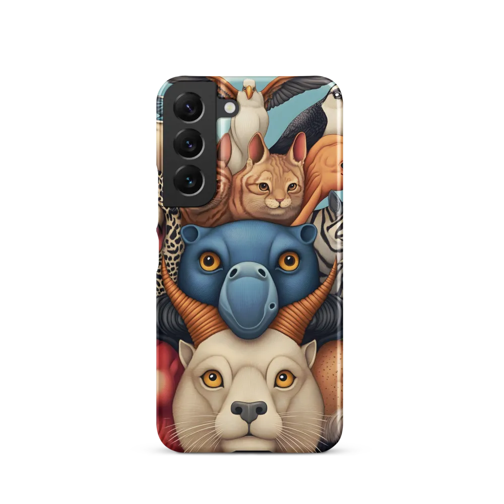 Harmonious Echoes of Wildlife | Phone Case |  S22 | Snap Case | Matte