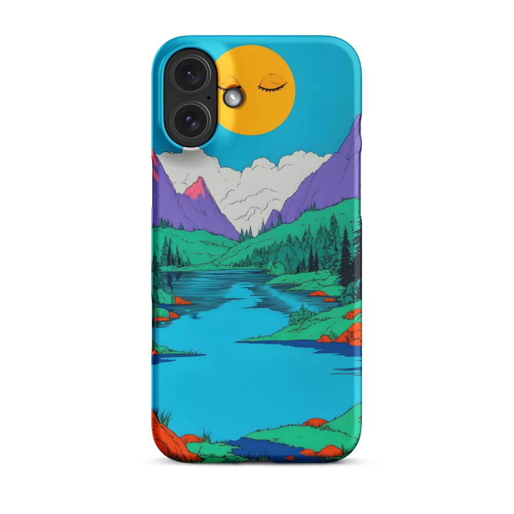 Whimsical Serenity in Vibrant Colors