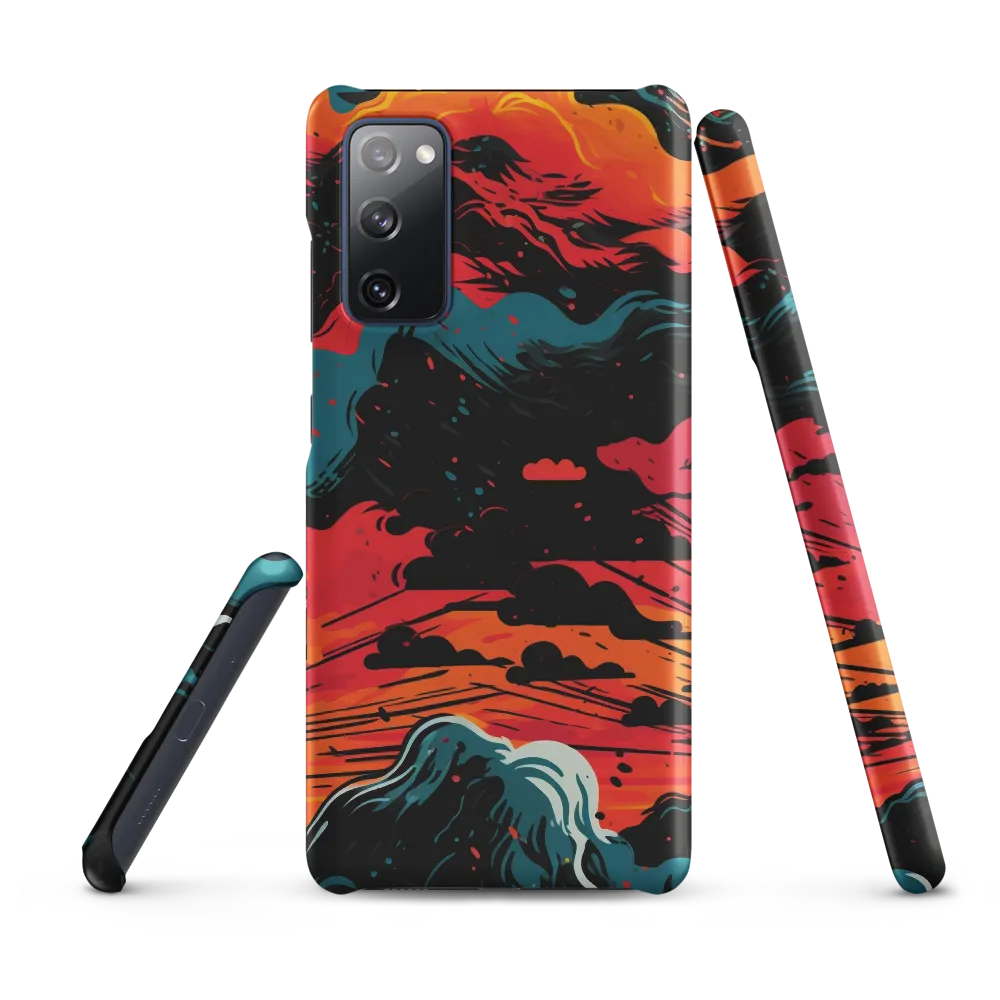 Ethereal Twilight: A Dramatic Landscape in Motion