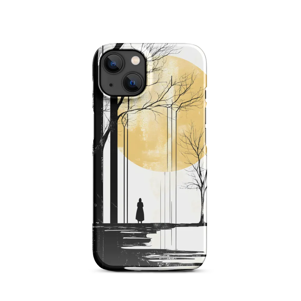 Solitude Under the Yellow Sun | Phone Case |  13 | Snap Case | Glossy