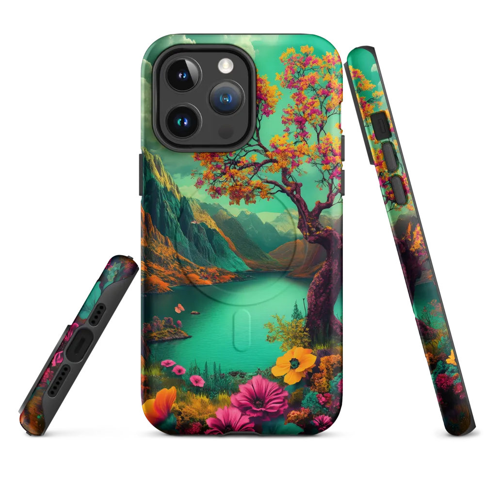 Elysium in Bloom | Phone Case |  14 Pro Max | MagSafe® Tough Case | Matte