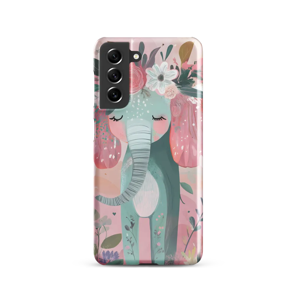 Whimsical Elephant in Bloom