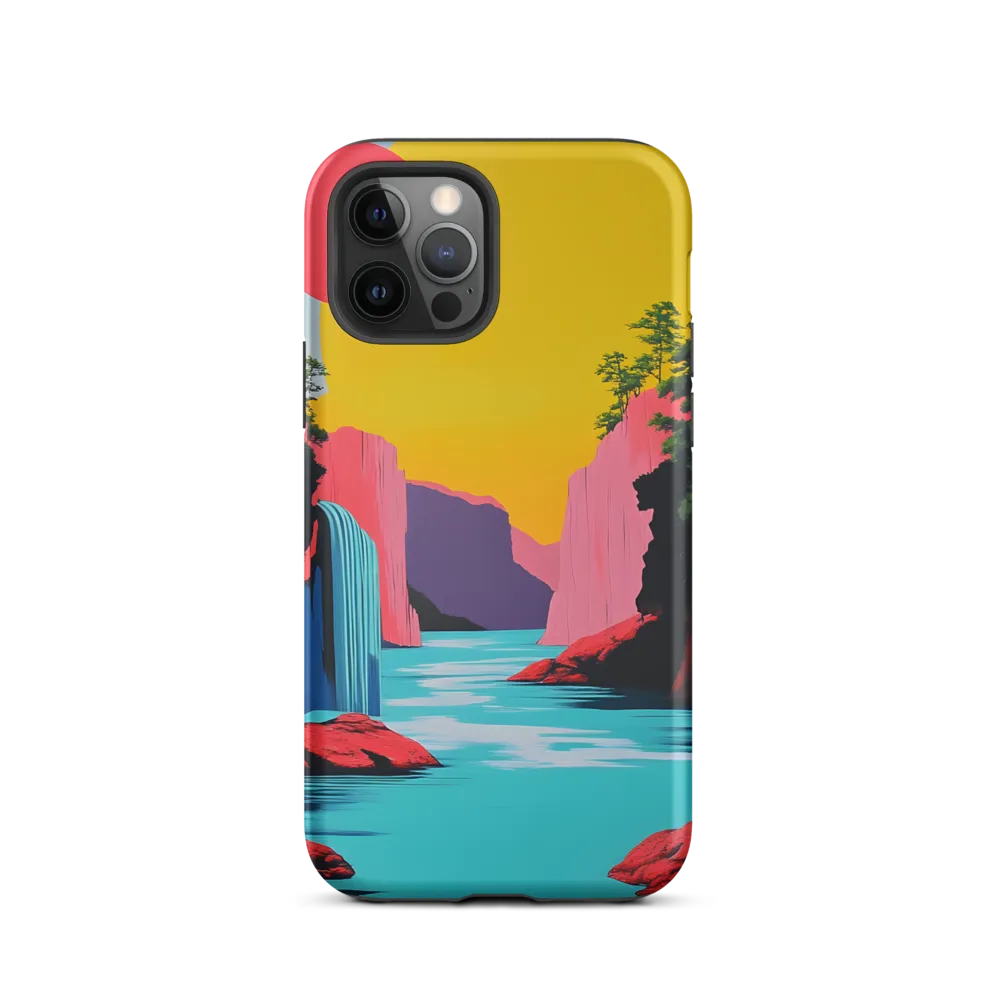 Dreamscape of Pink Cliffs and Turquoise Waters
