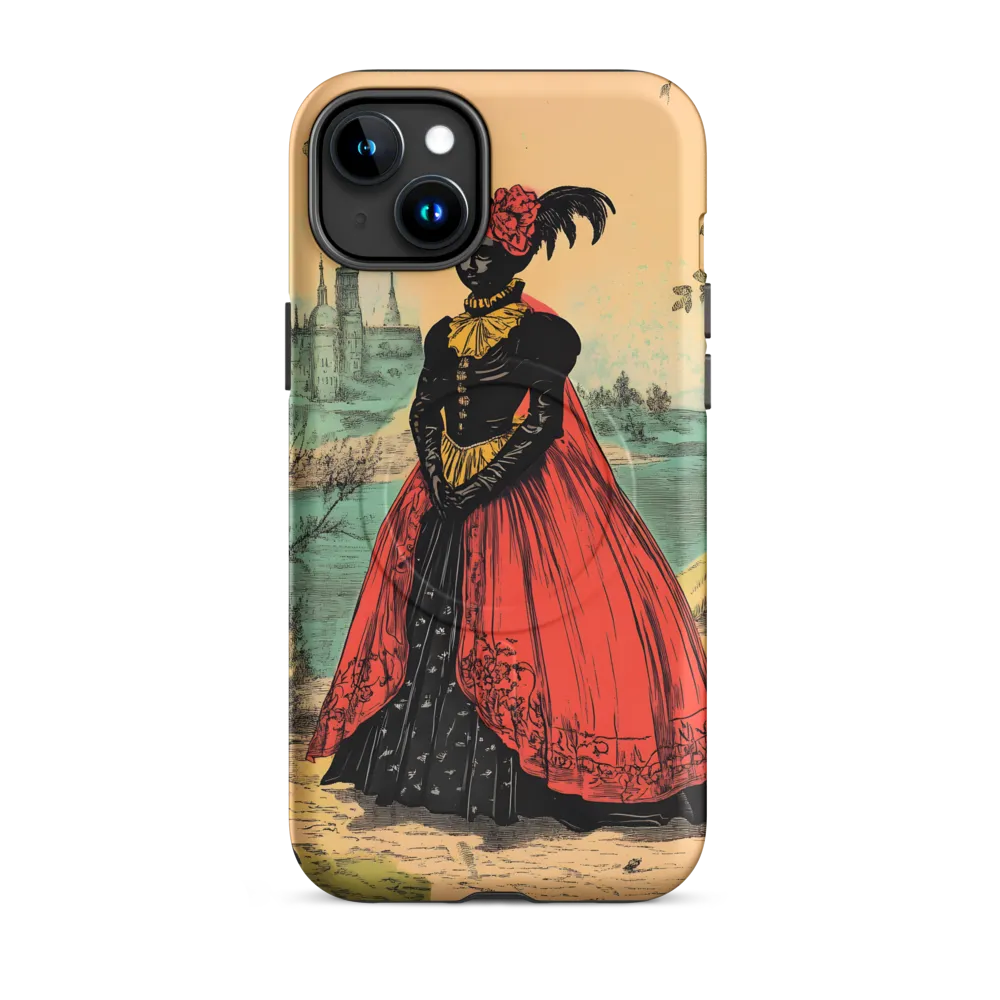 Elegance in Red and Gold