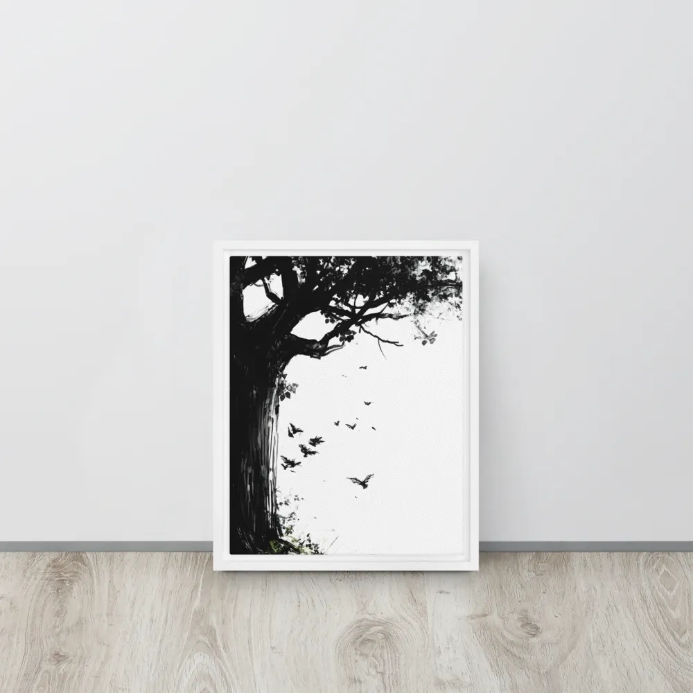 Whispers of Nature | Canvas with White Frame | 11″×14″