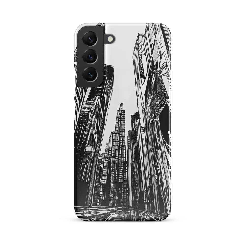 Urban Echoes: A Line Art Journey