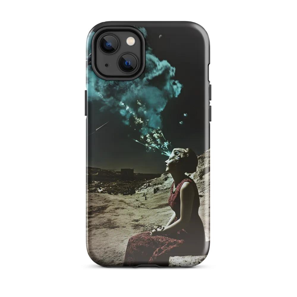 Celestial Whispers | Phone Case |  14 Plus | Tough Case | Glossy