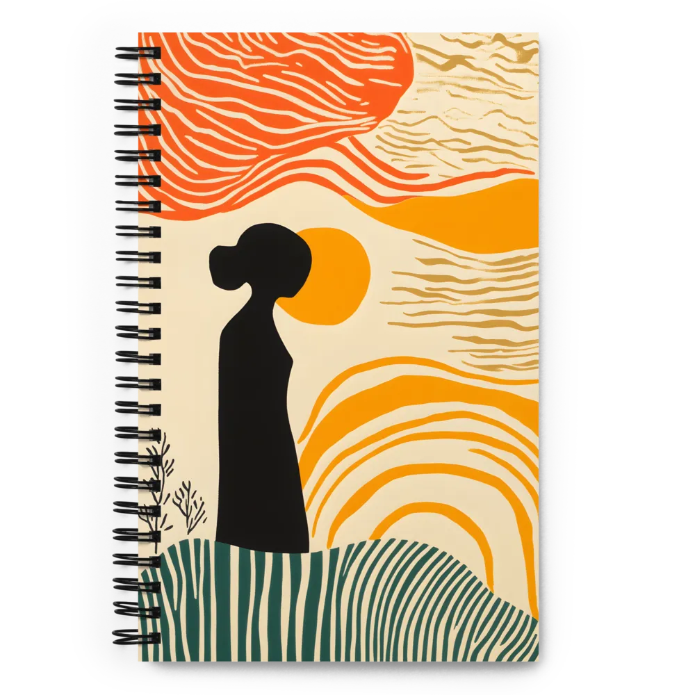 Contemplation in Color | Spiral Notebook