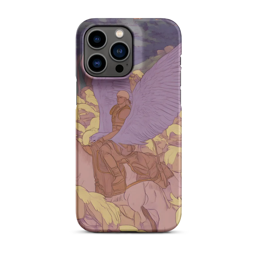 The Winged Guardian | Phone Case |  14 Pro Max | Snap Case | Matte