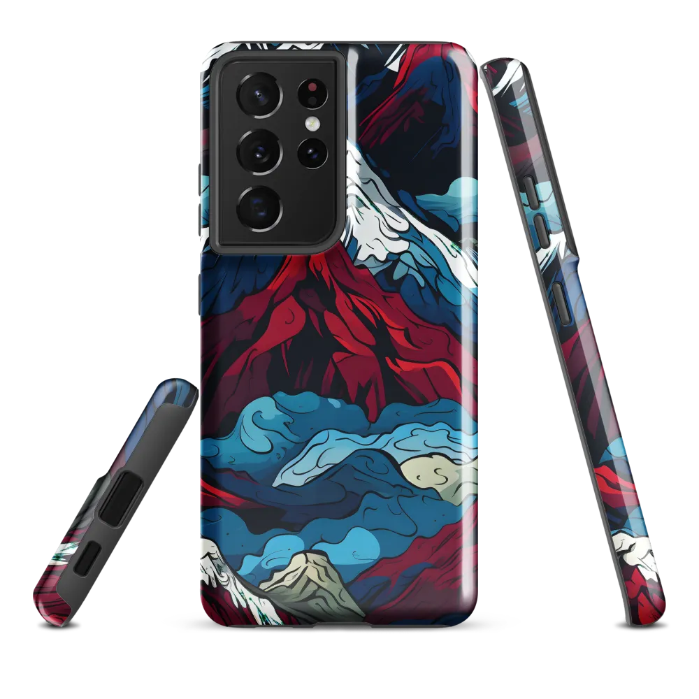 Mountain Majesty: An Abstract Voyage