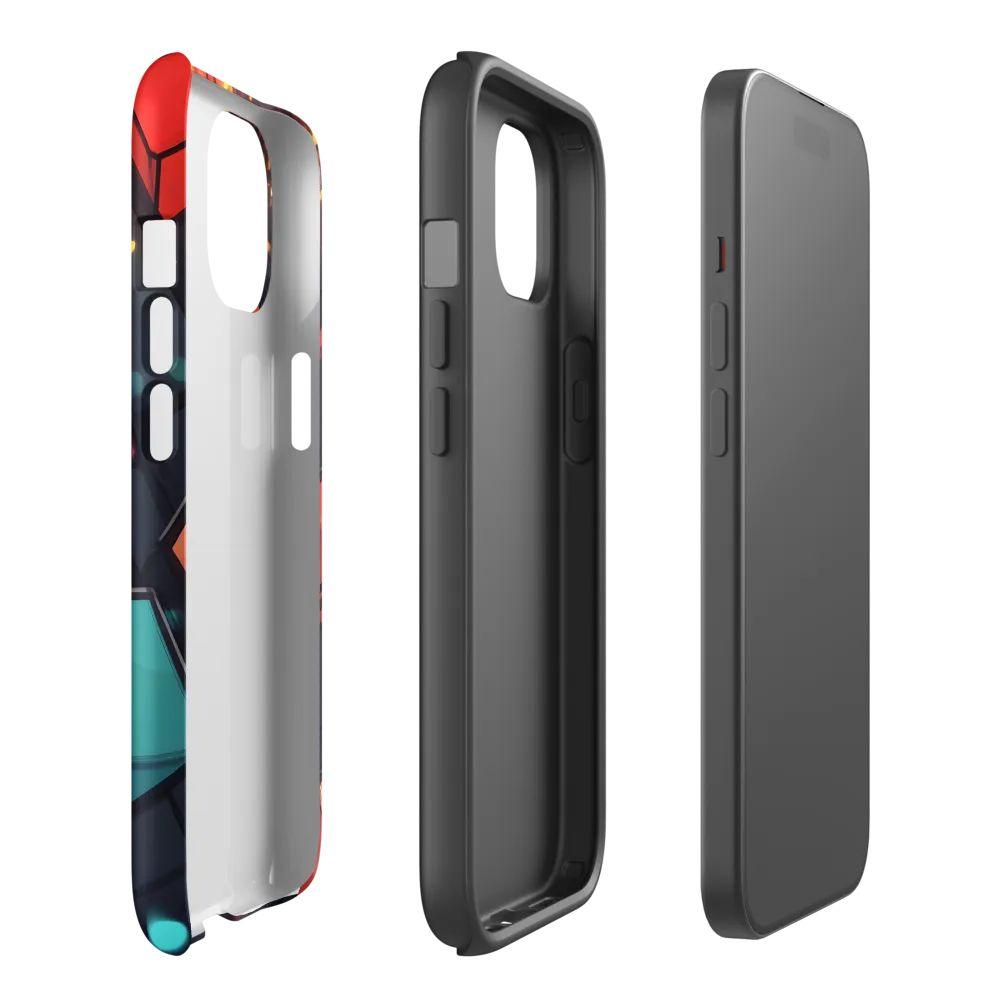 Illuminated Geometry | Phone Case |  15 | Tough Case | Matte