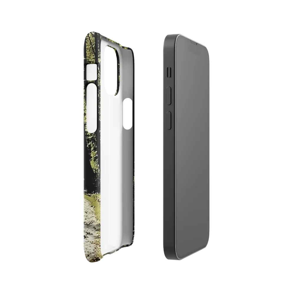 Whispers of the Forest Path | Phone Case |  13 Mini | Snap Case | Glossy