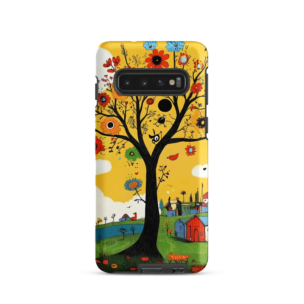 Whimsical Blooms of Life | Phone Case |  S10 | Tough Case | Matte