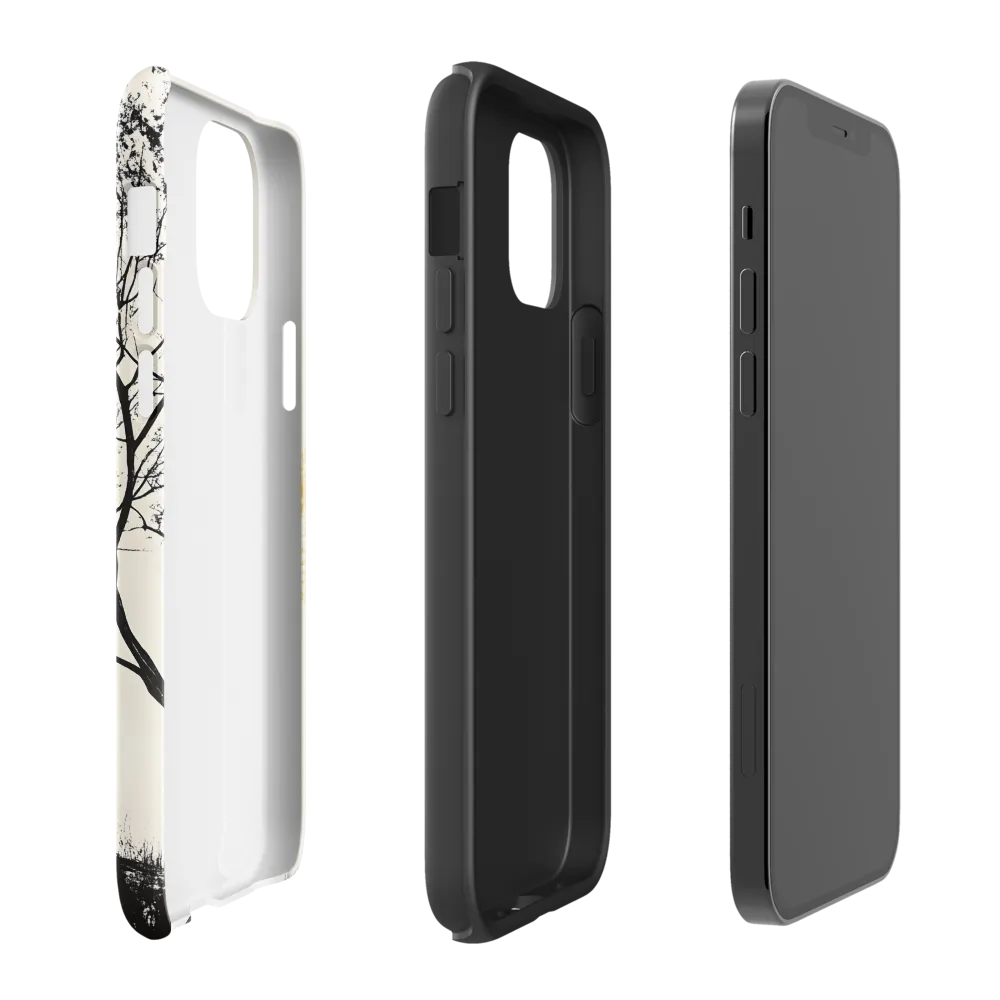 Whispers of Solitude | Phone Case |  12 | Tough Case | Glossy