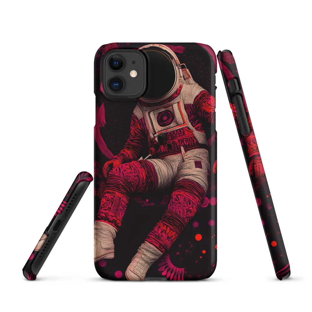 Magenta Drift — An Astronaut in Etched Space