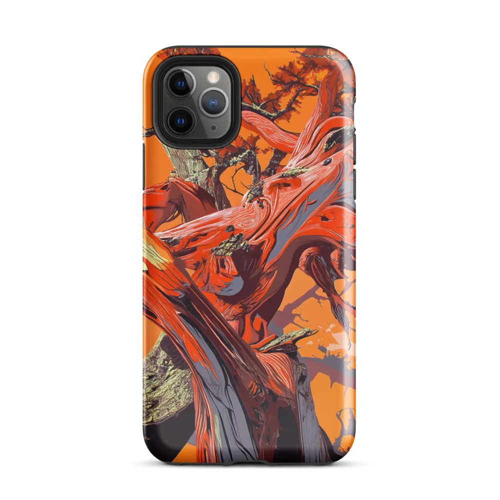 Life in Motion: An Abstract Tree | Phone Case |  11 Pro Max | Tough Case | Glossy