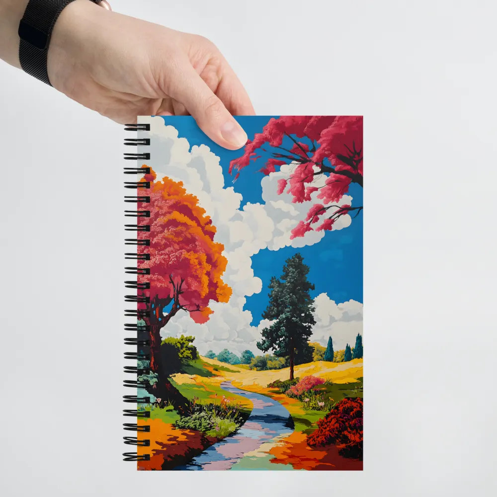 Vibrant Serenity | Spiral Notebook