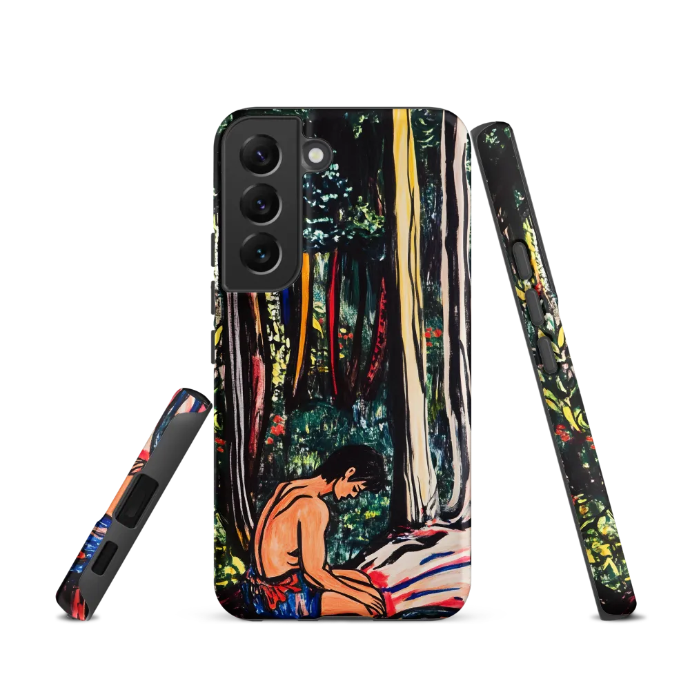 Contemplation in Nature | Phone Case |  S22 | Tough Case | Matte