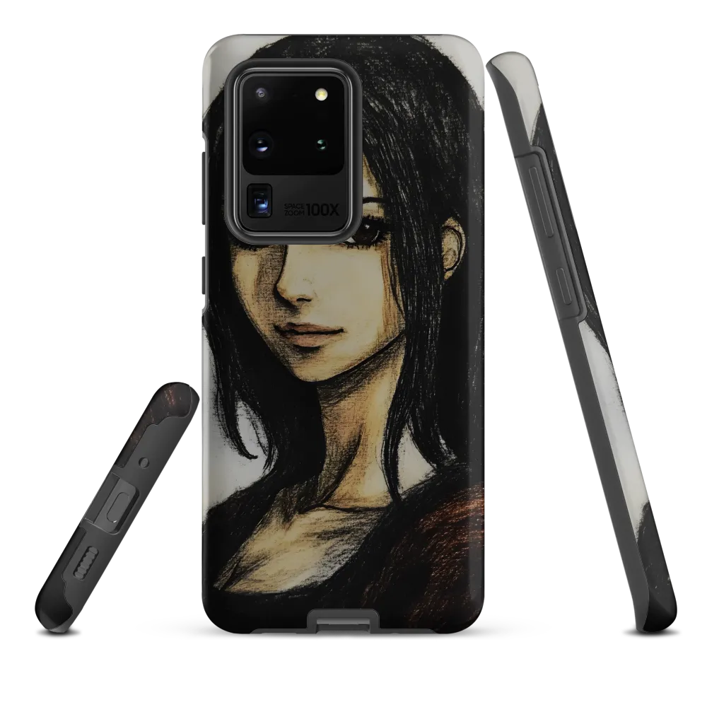 Portrait of Confidence | Phone Case |  S20 Ultra | Tough Case | Matte