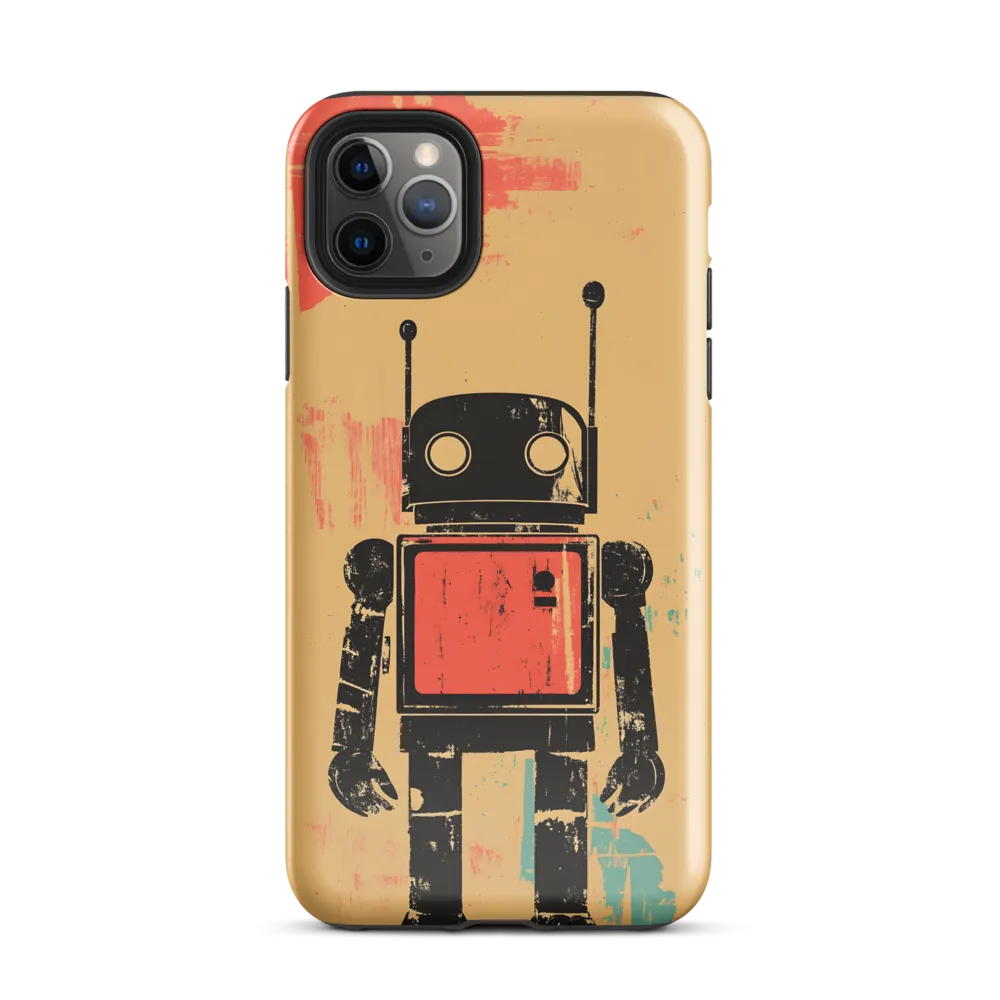 The Retro Robot | Phone Case |  11 Pro Max | Tough Case | Glossy