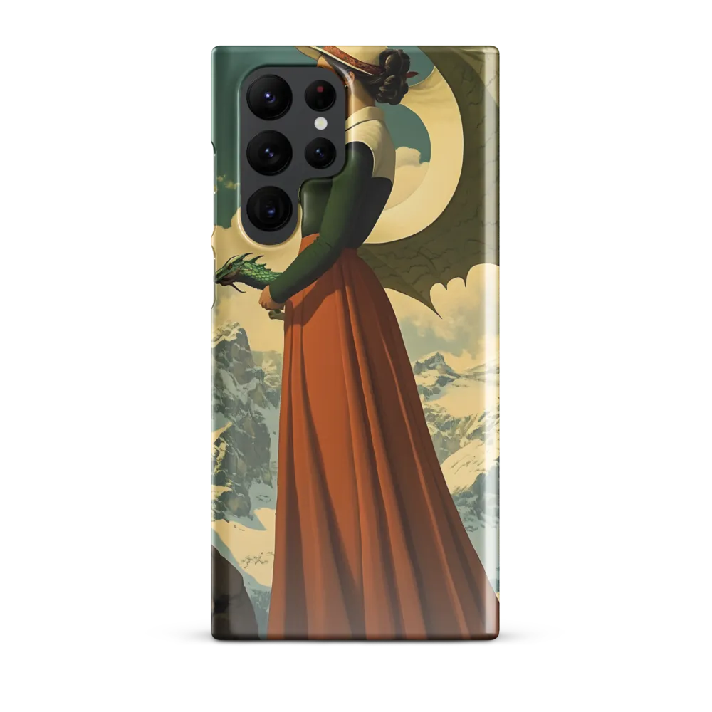 Mystic Harmony: The Dragon Keeper | Phone Case |  S22 Ultra | Snap Case | Glossy