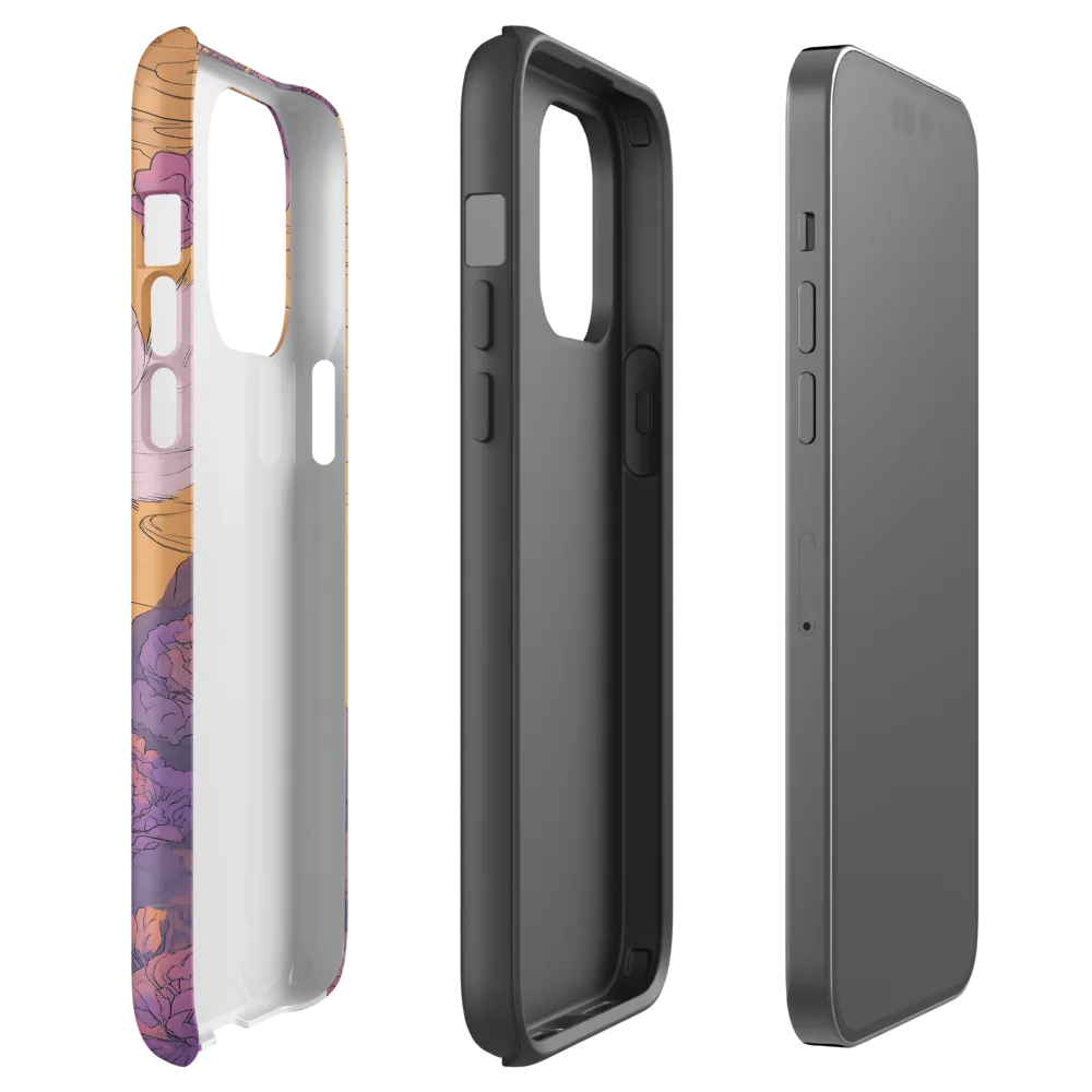 Whispers of the Violet Dawn | Phone Case |  14 Pro Max | Tough Case | Matte