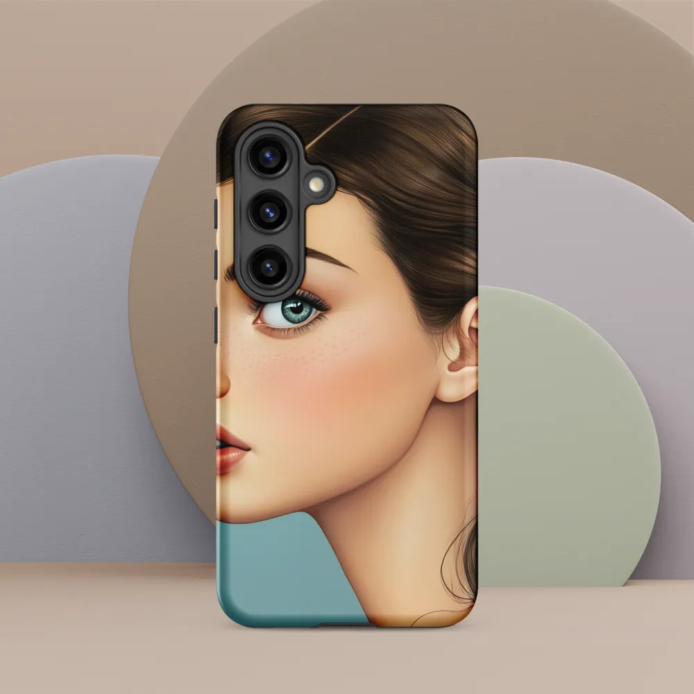 Captivating Gaze: A Modern Portrait