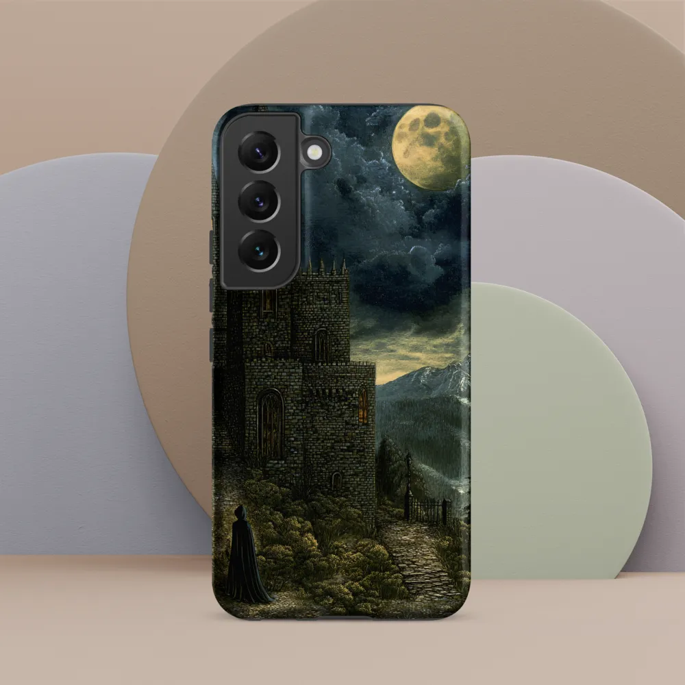 Whispers of the Moonlit Castle | Phone Case |  S22 | Tough Case | Matte