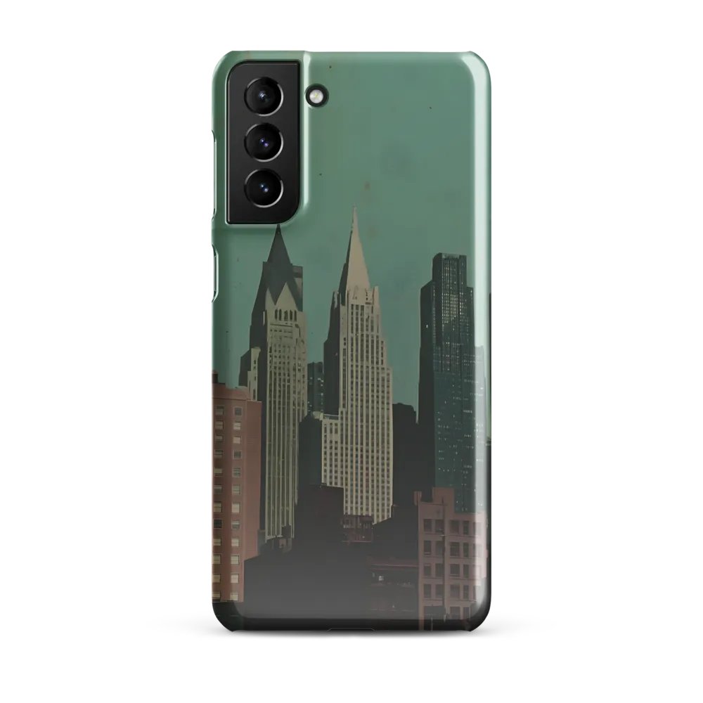 Urban Nostalgia: A Retro Cityscape