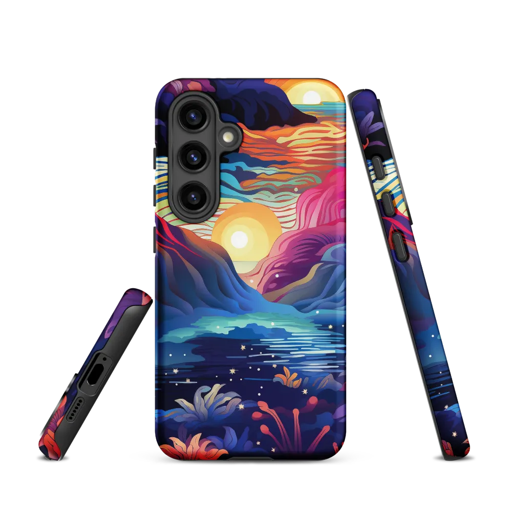 Tropical Dreamscape | Phone Case |  S24 | Tough Case | Matte