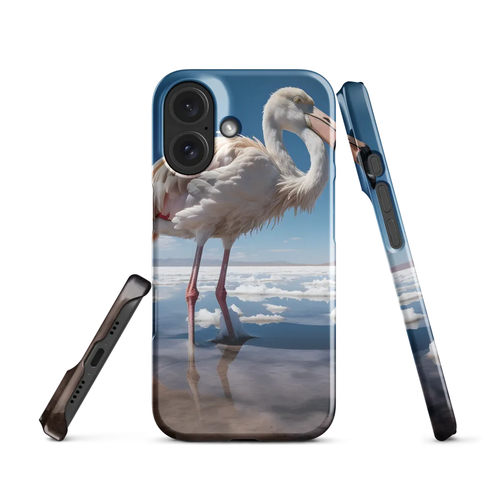 Graceful Solitude of a Flamingo | Phone Case |  16 | Snap Case | Glossy