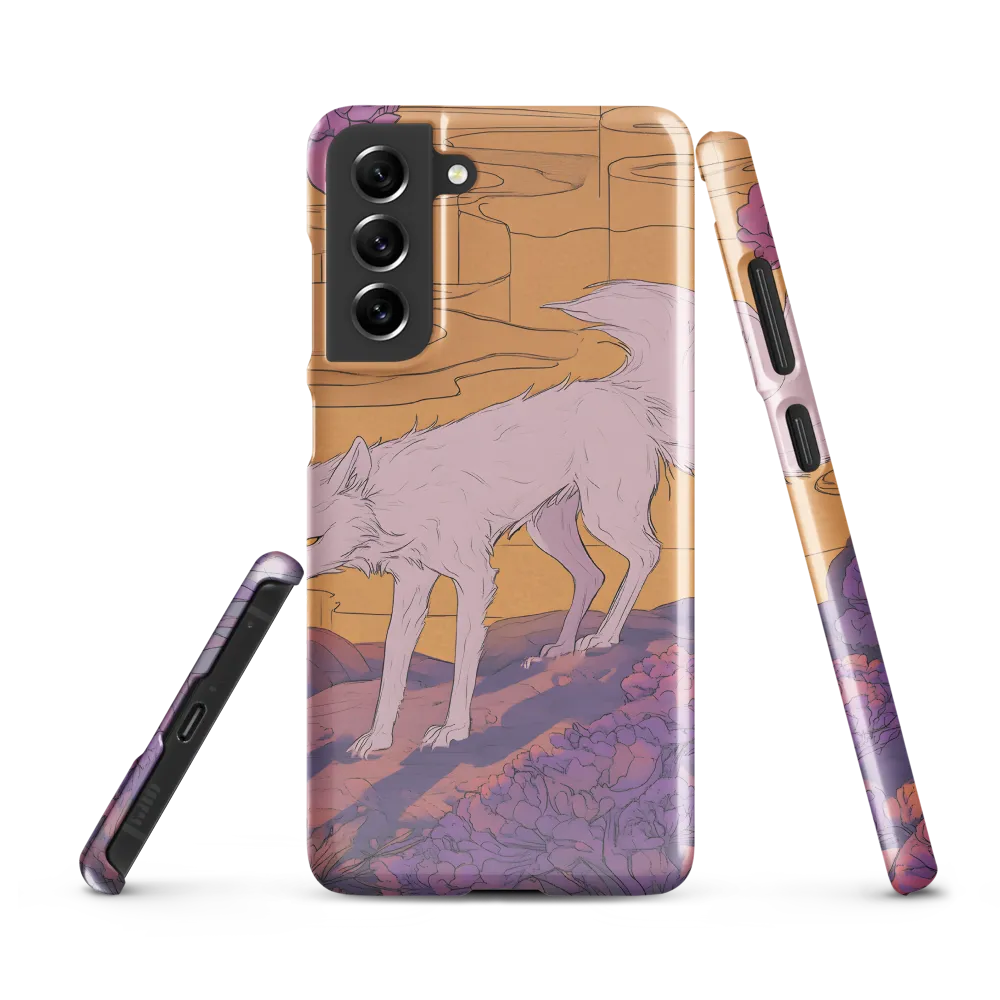 Whispers of the Violet Dawn | Phone Case |  S21 FE | Snap Case | Glossy