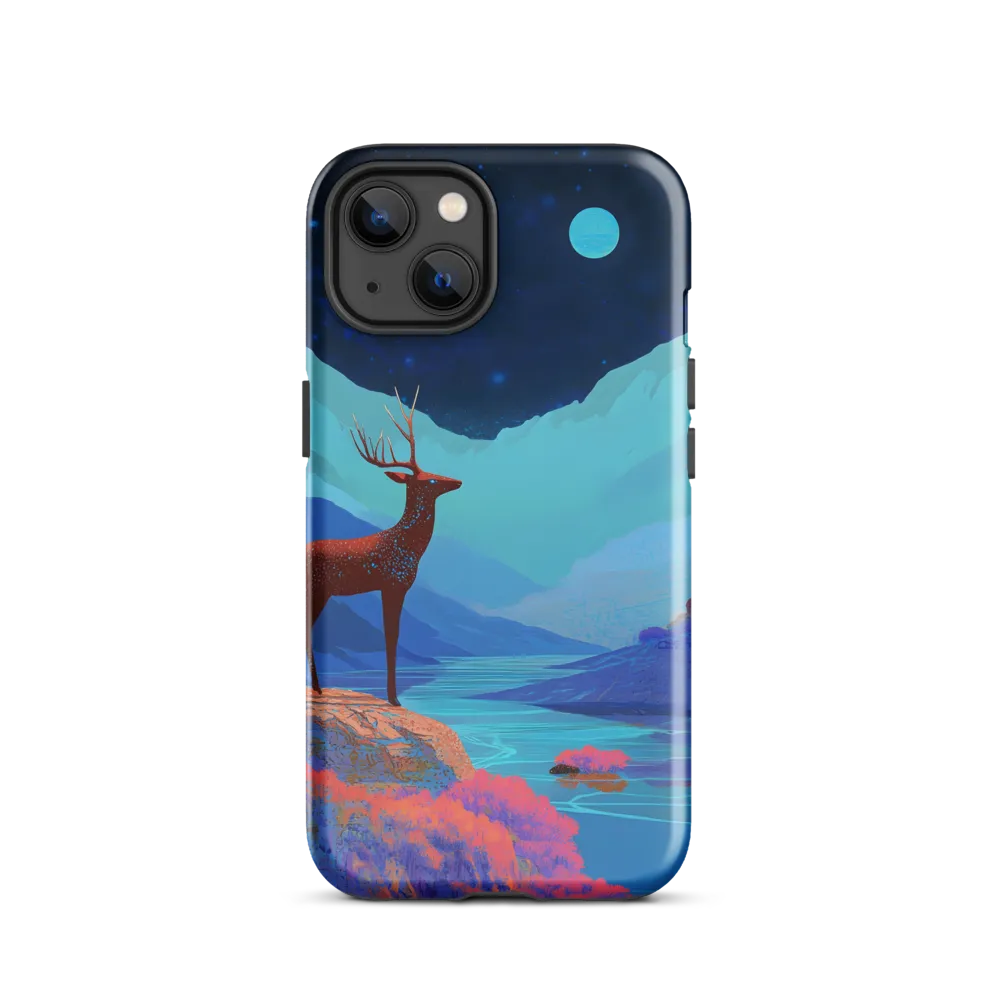 Cosmic Serenity: The Starlit Stag