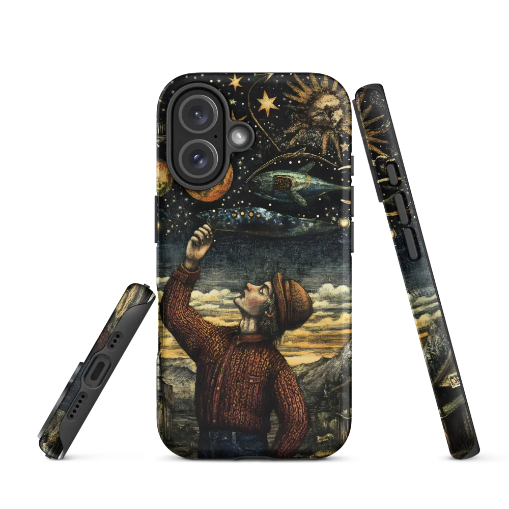 Cosmic Curiosity: A Journey Beyond Earth | Phone Case |  16 | Tough Case | Matte