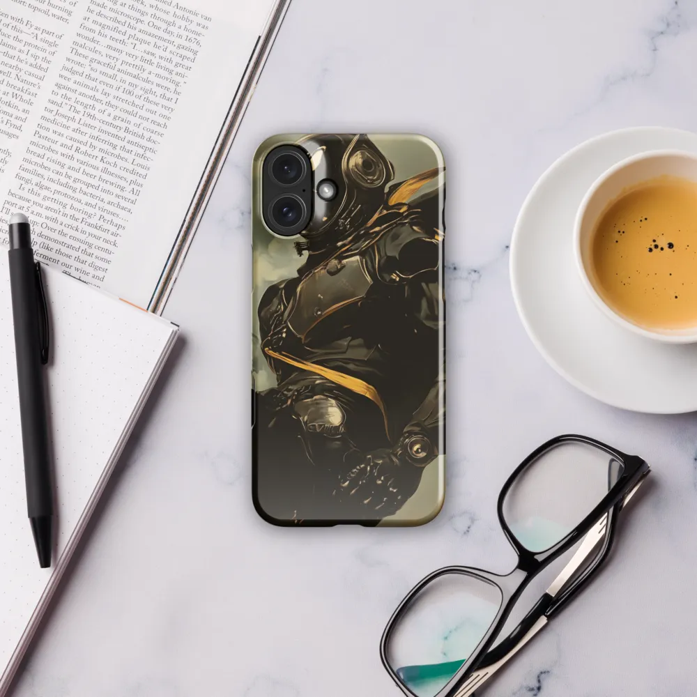 Ethereal Explorer: The Enigmatic Astronaut | Phone Case |  16 Plus | Snap Case | Glossy