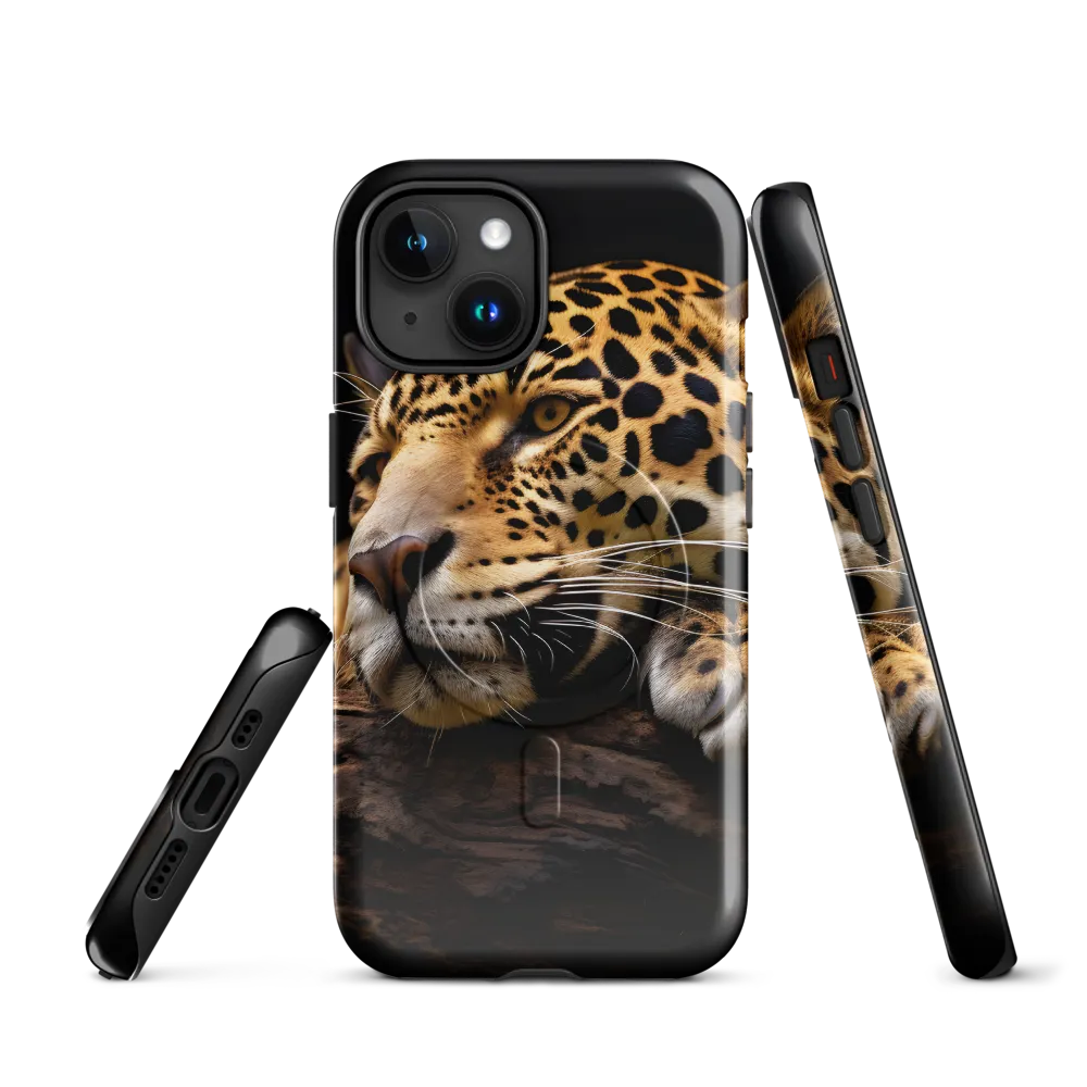 Tranquil Majesty: The Resting Leopard