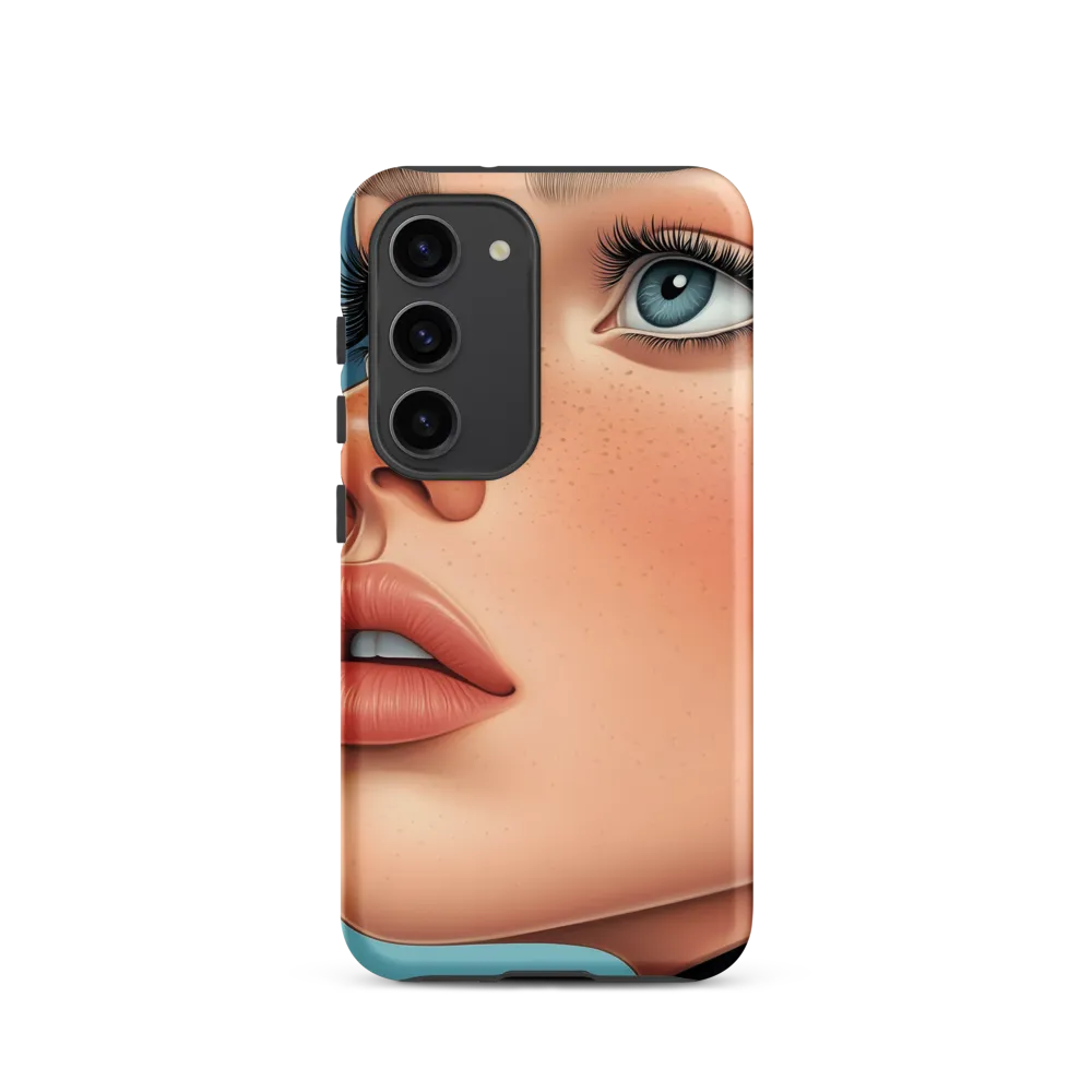 Serenity in Blue | Phone Case |  S23 | Tough Case | Matte
