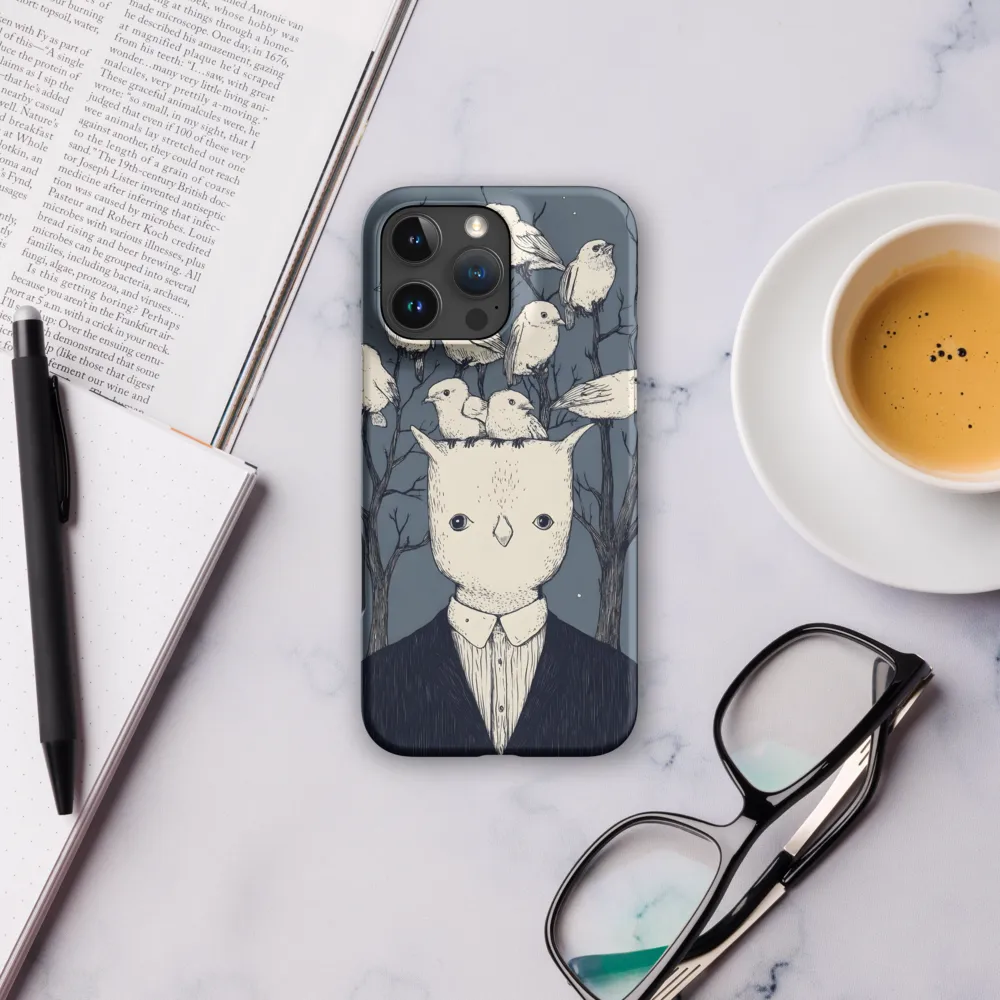 Whispers of the Avian Mind | Phone Case |  16 Pro Max | Snap Case | Matte