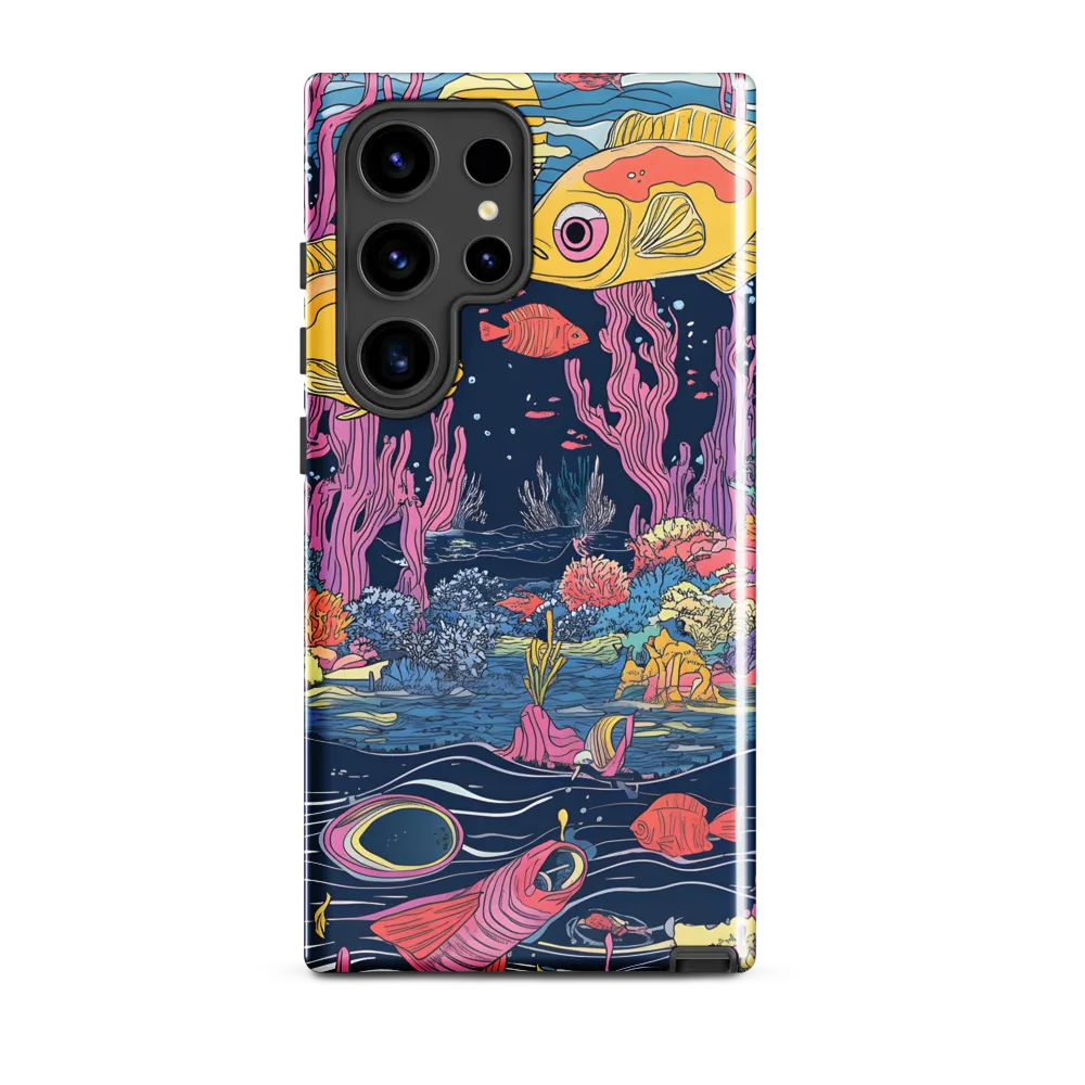 Underwater Dreamscape: A Playful Encounter