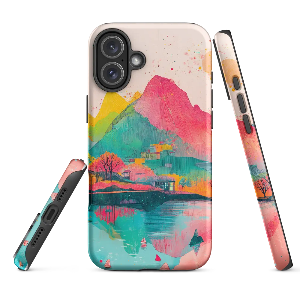 Vibrant Serenity: A Surreal Landscape
