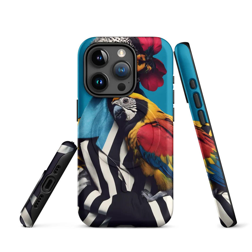 Vibrant Fusion of Flora and Fauna