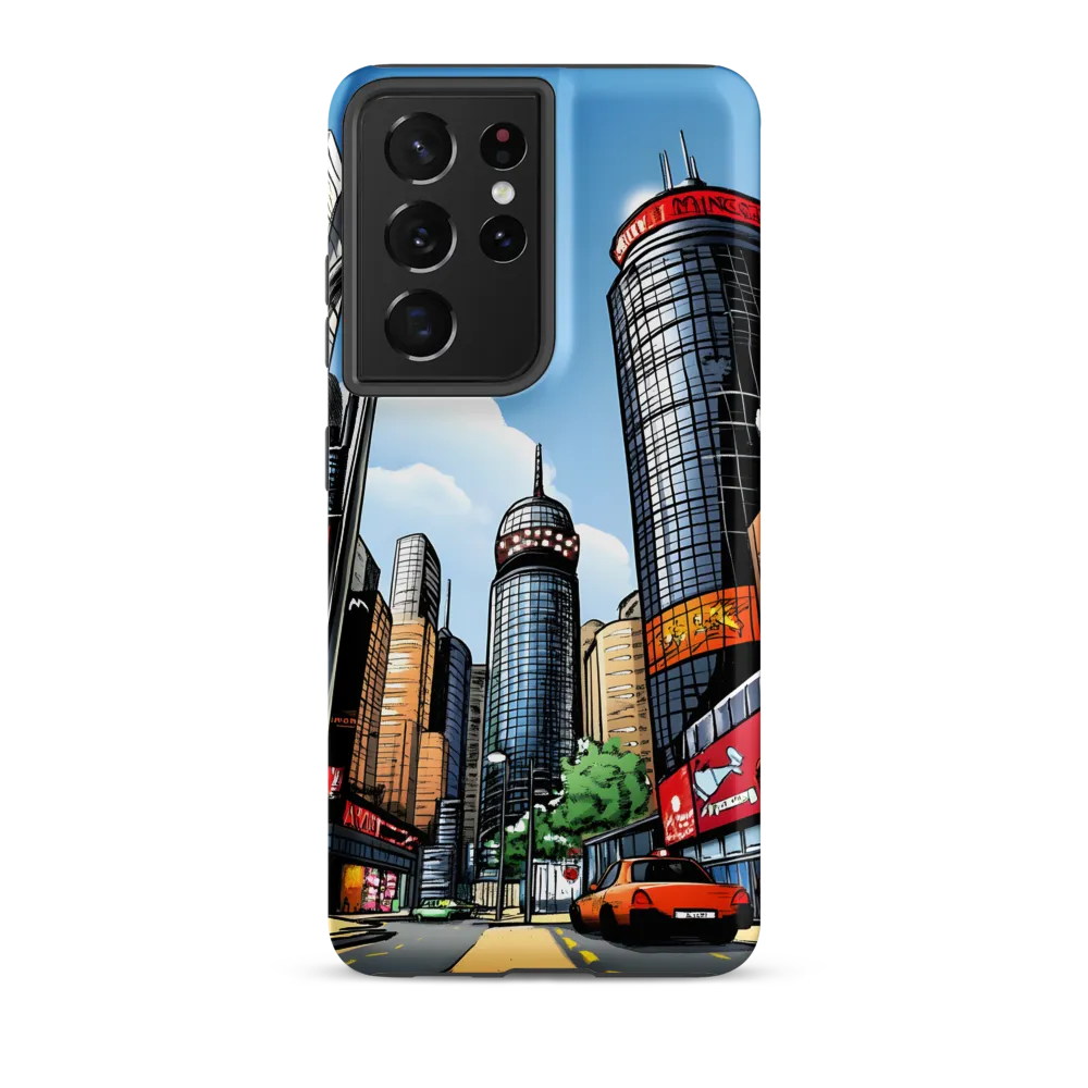 Urban Pulse: A Comic Cityscape