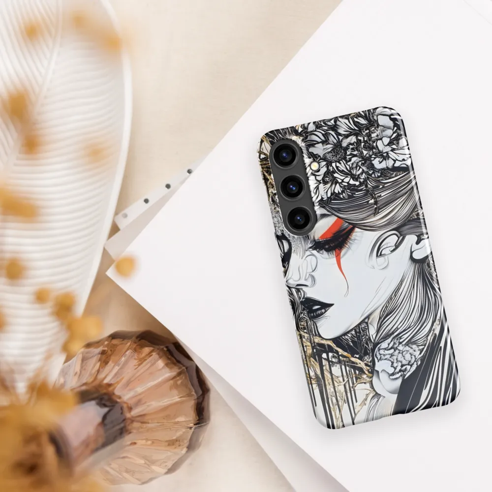 Veiled Mystique | Phone Case |  S24 Plus | Snap Case | Glossy