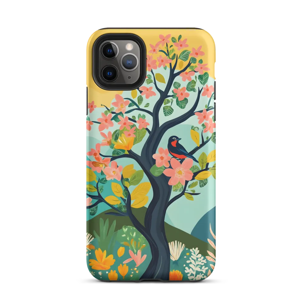 Spring Blossoms: A Serene Encounter
