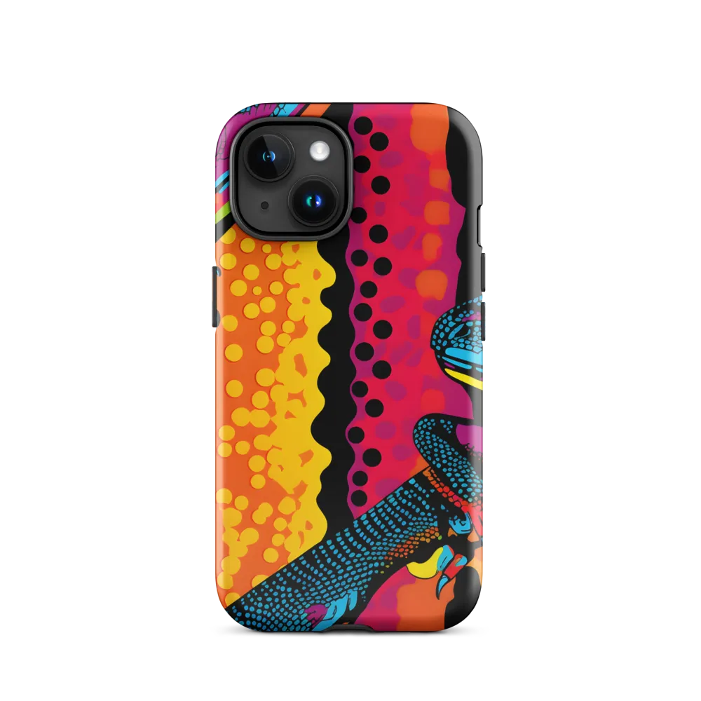 Colorful Encounters: The Playful Geckos