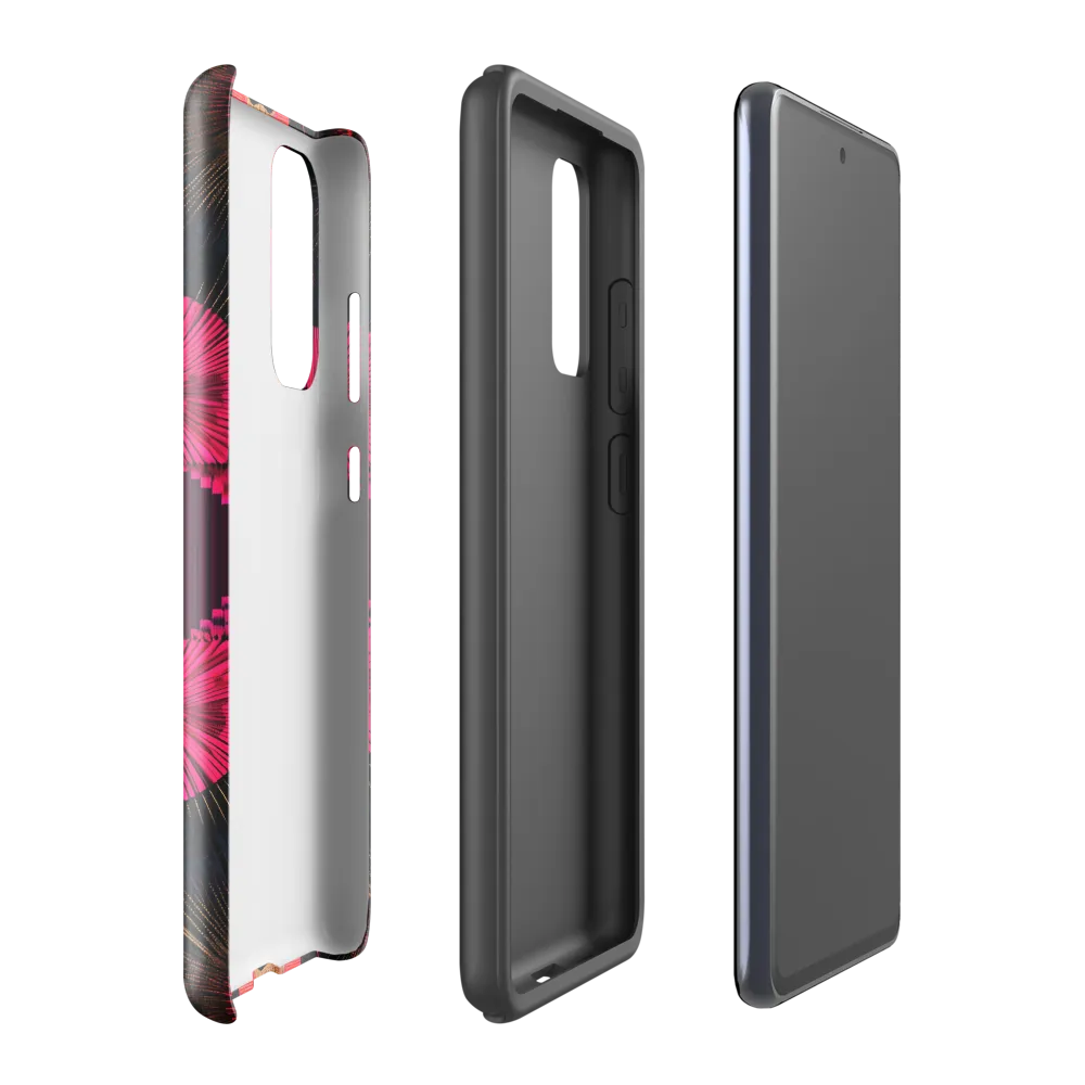 Dynamic Geometric Symphony | Phone Case |  S20 FE | Tough Case | Glossy