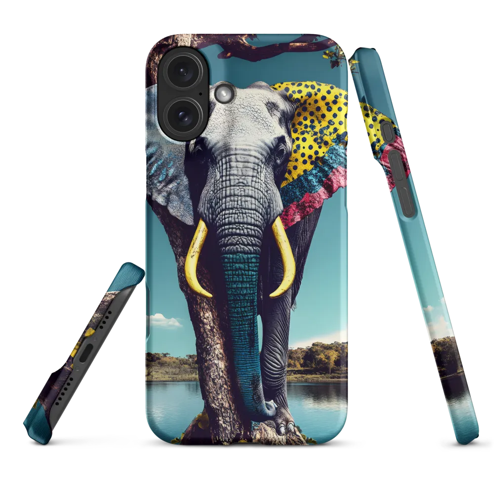 Playful Elegance: The Surreal Elephant