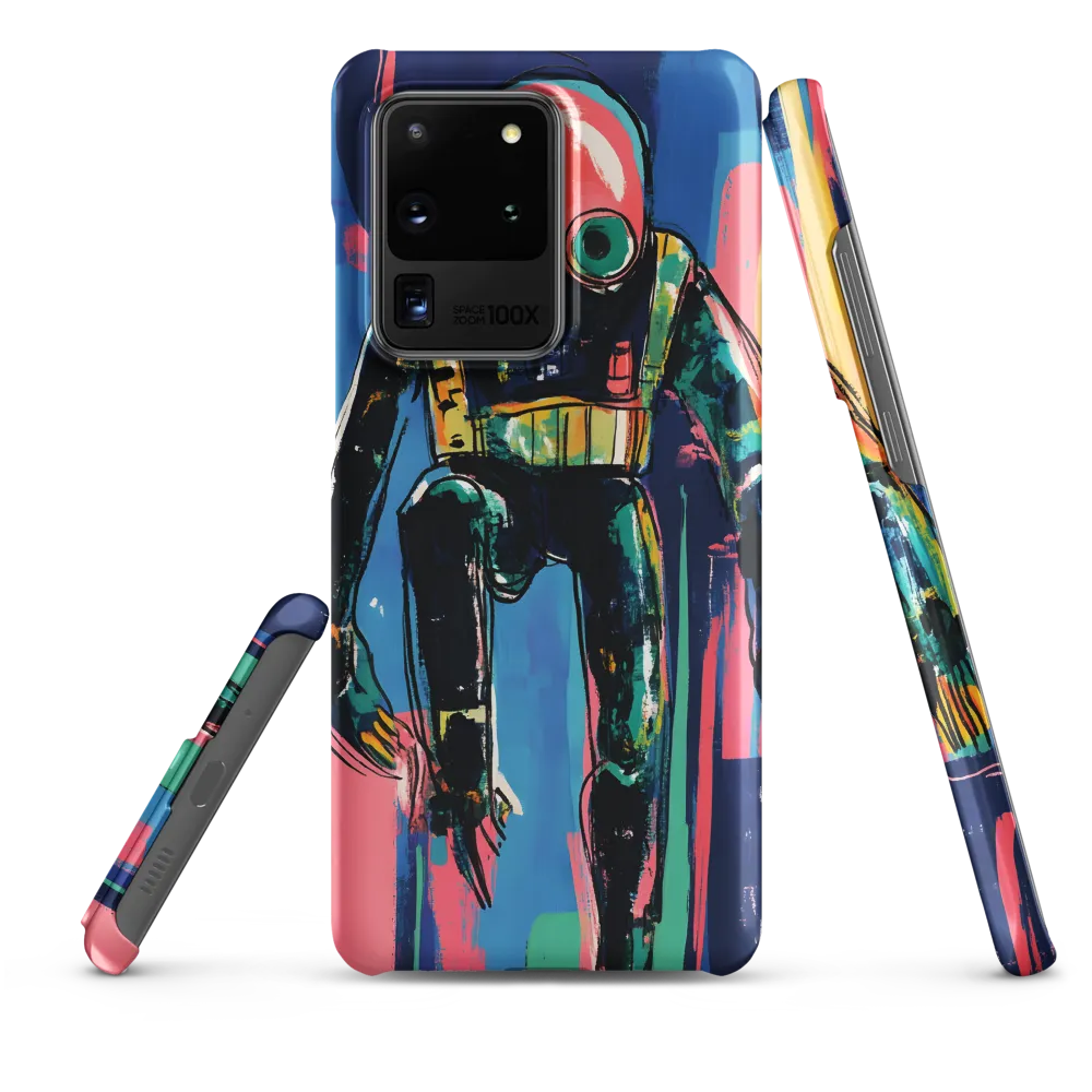 Diver in Vibrant Motion
