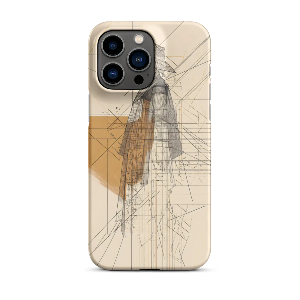 Abstract Profile: A Minimalist Exploration | Phone Case |  14 Pro Max | Snap Case | Matte